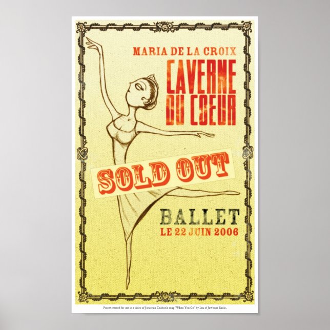 Poster de ballet (Devant)
