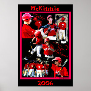 Poster de base-ball McKinnie Freshman