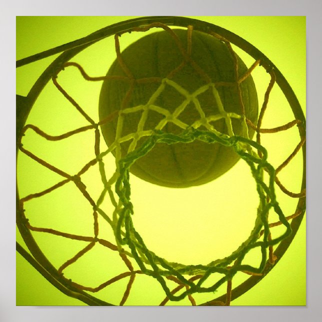 Poster de basket-ball (Devant)