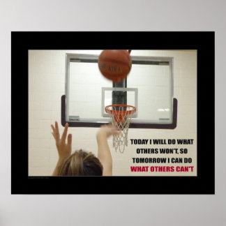 Poster de basket-ball #164 (Matte)