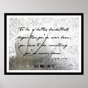 Poster de basket-ball avec devis