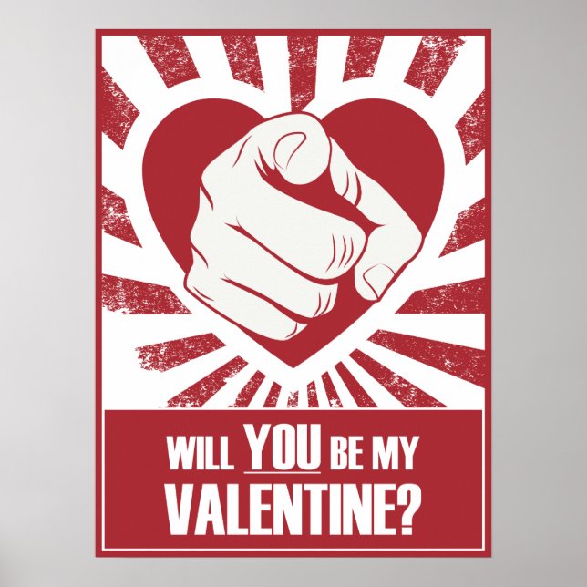 Poster de Be My Valentine (Devant)
