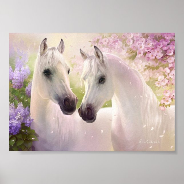 Poster De beaux chevaux (Devant)