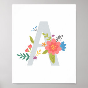 Poster de bébé en pépinière