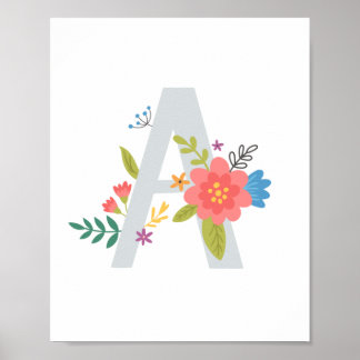 Poster de bébé en pépinière