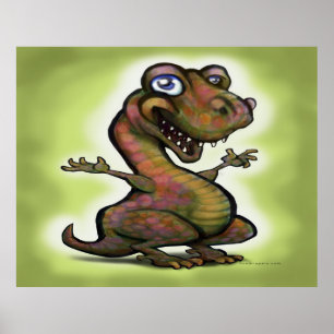 Poster de bébé T-Rex