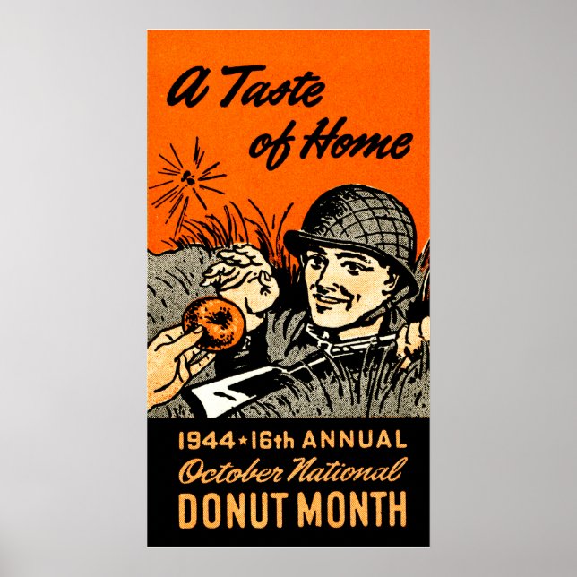 Poster de beignes 1944 (Devant)
