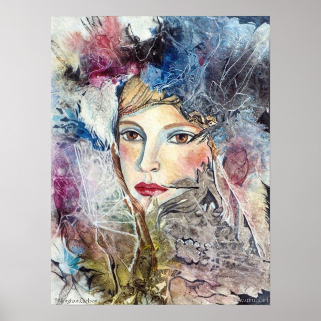 Poster de belle fille PMACarlson (Devant)