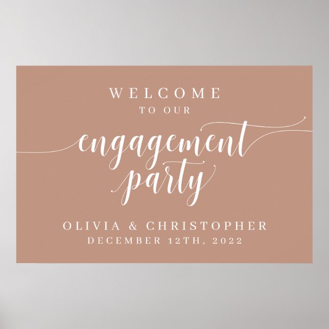 Poster de bienvenue de la fête d'engagement Champa (Devant)
