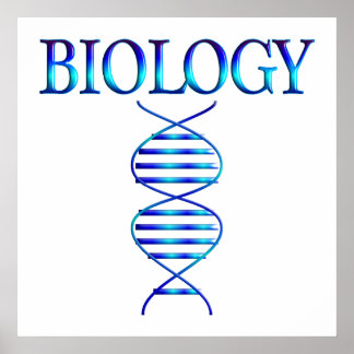 Poster de biologie - À partir de 11,80 $