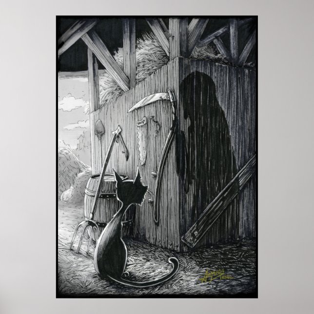 Poster de Boo Kitty Starts sur Shadows (Devant)