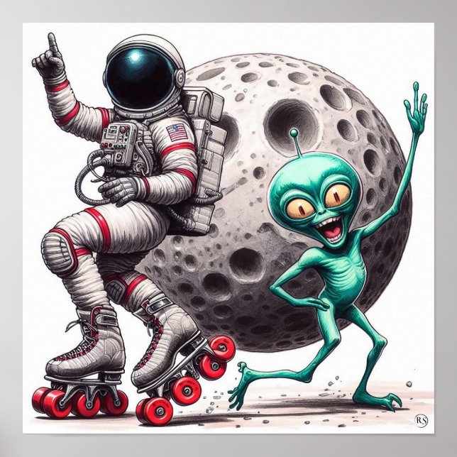 Poster de Boogie Space Alien (Devant)