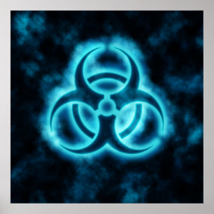 Poster de brouillard biodangereux