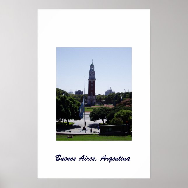 Poster de Buenos Aires, Argentine (Devant)