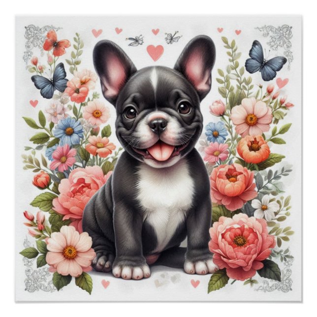 Poster de Bulldog Français (Devant)