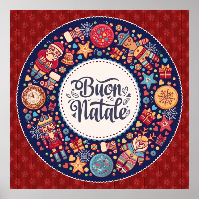 Poster de Buon Natale (Devant)