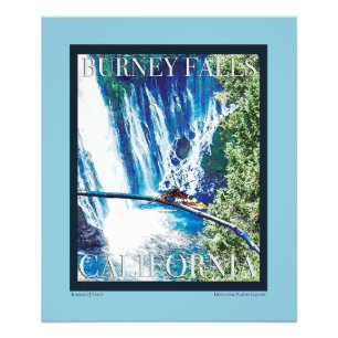 Poster de Burney Falls, CA