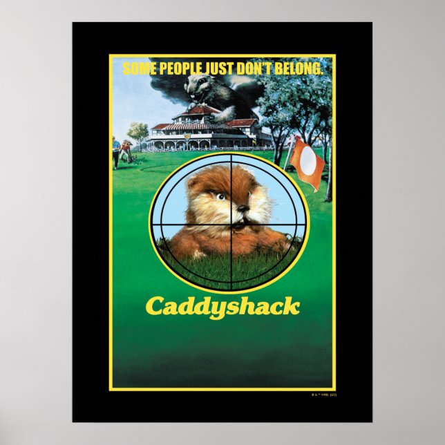 Poster de Caddyshack (Devant)