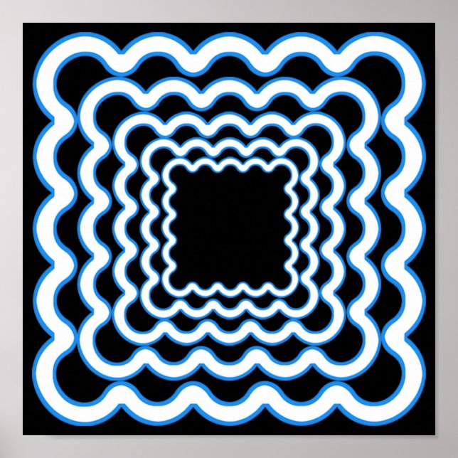 Poster de cadres Wavy (Devant)