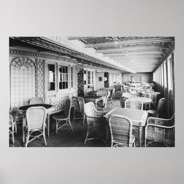 Poster de café Titanic (Devant)