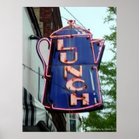 Poster de café XL