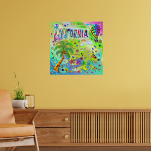 Poster de Californie Timeless Melody