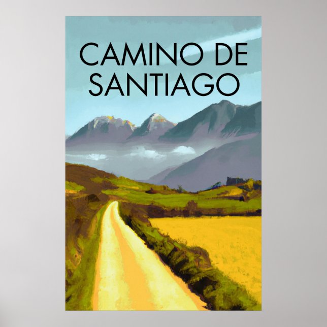 Poster de Camino de Santiago (Devant)