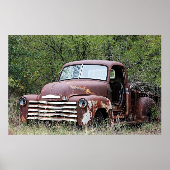 Poster de camion abandonné (Devant)