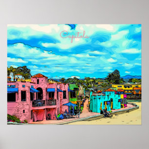 Poster de Capitola Cacitas California Coast
