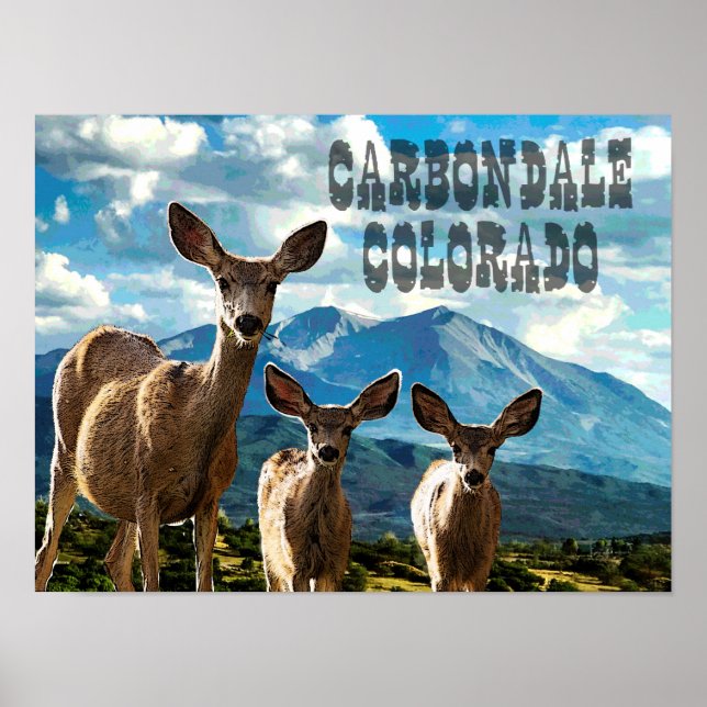 Poster de Carbondale, Colorado (Devant)
