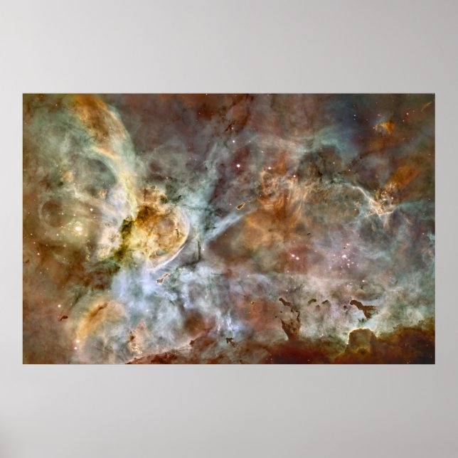 Poster de Carina Nebula sur l'astronomie (Devant)