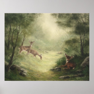 Poster de cerfs