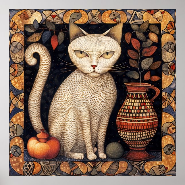 Poster de chat (Devant)