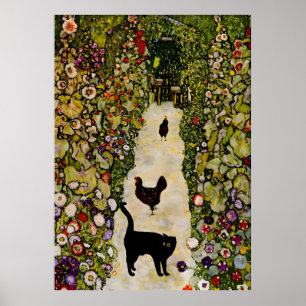 Poster de chat célèbre Klimt