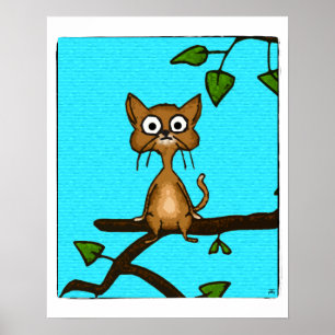 Poster de chat Little Brown