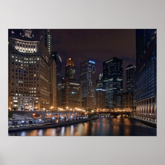 Poster de Chicago Skyline (Devant)