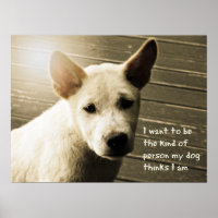 Poster de chien, cadeau Amoureux des chiens
