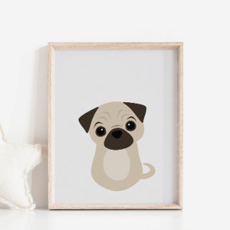 Poster de Chien Chien carlin pour Nursery & Kids D
