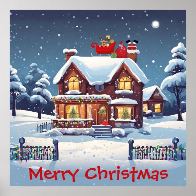 Poster de Chimney Père Noël (Devant)