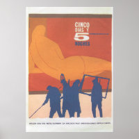 Poster de cinéma cubain Poster de film cubain