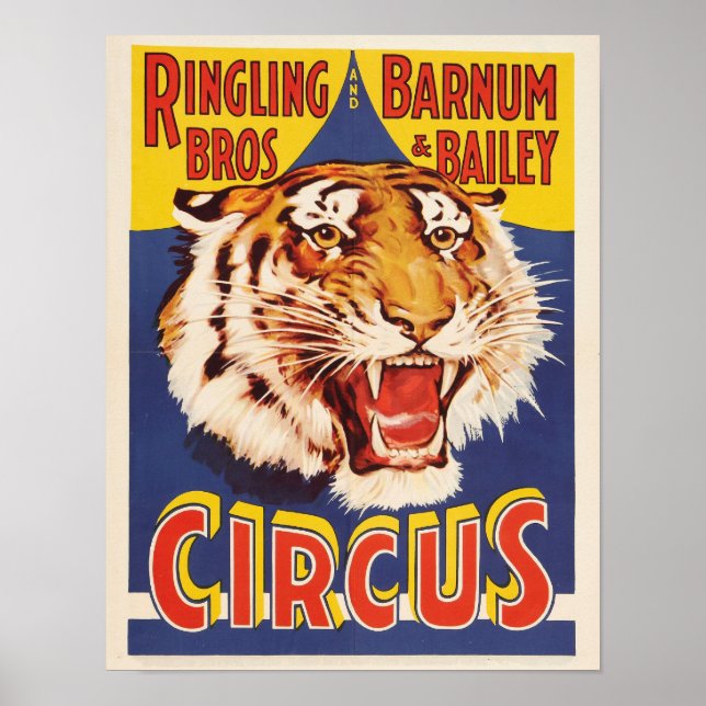 Poster de cirque Ringling Brothers (Devant)