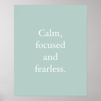 Poster de citation inspirante minimaliste pour l'o
