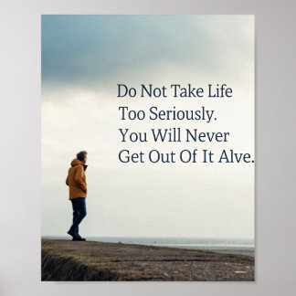 Poster de citation motivationnelle sur le mur de s
