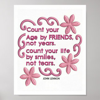 Poster de citation motivationnelle sur le mur de s