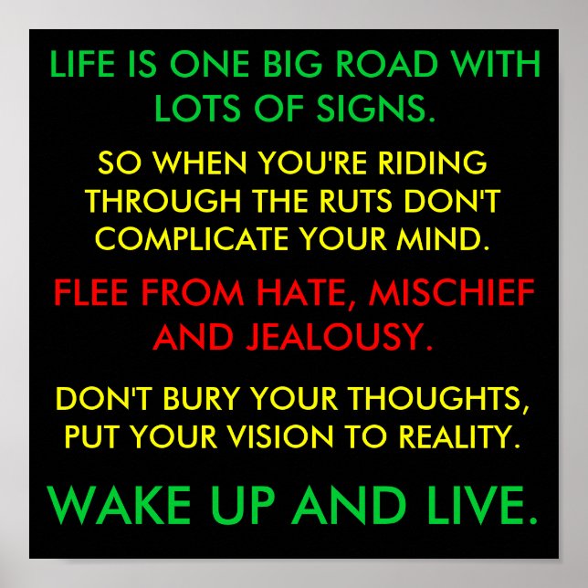 POSTER DE CITE (Devant)