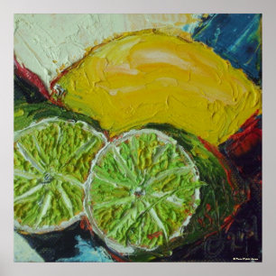 Poster de citron Limes