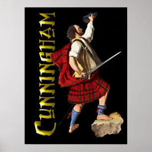 Poster de Clan Cunningham Scottish Highland Dream