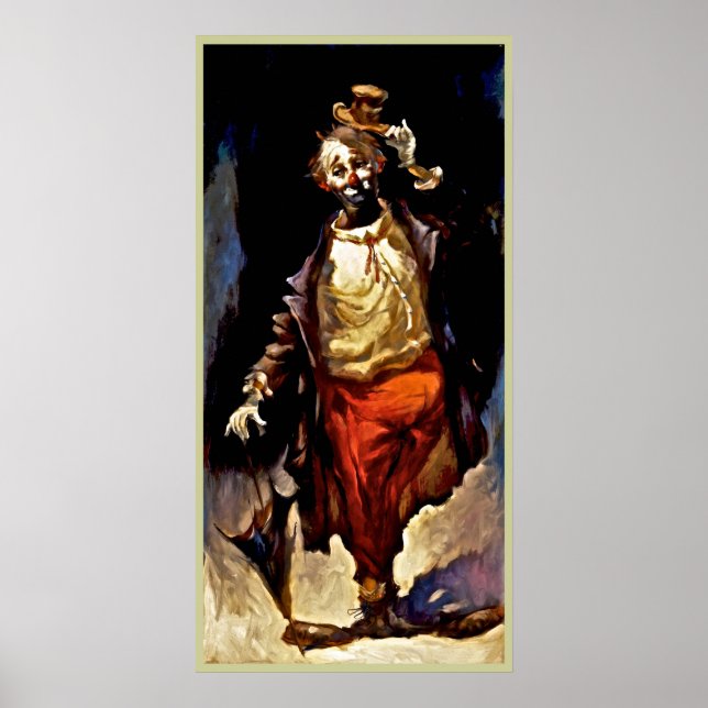 Poster de clown 13 (Devant)