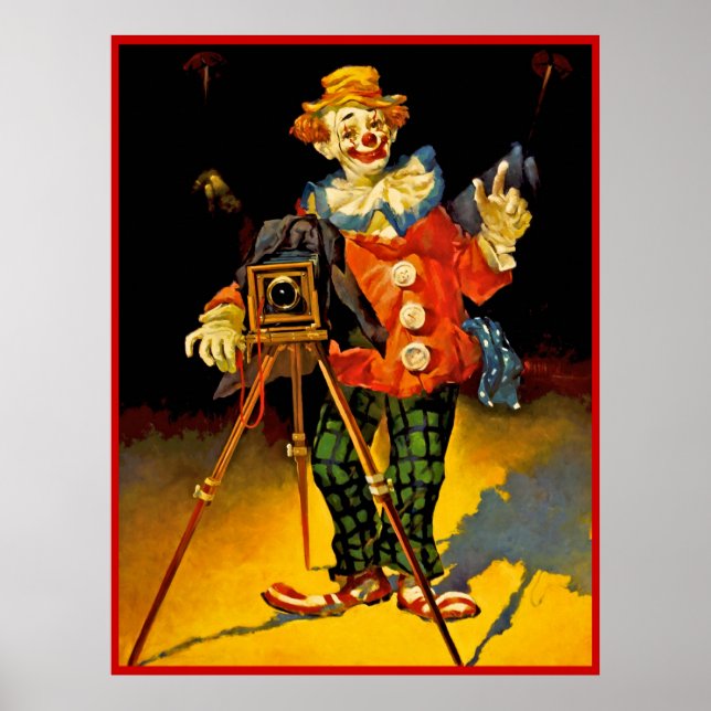 Poster de clown 16 (Devant)