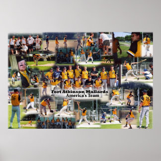 Poster de collage Mallards